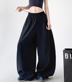 Linen Blend Extra Wide Leg Pants - CT66120