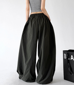 Flowy Balloon Wide Leg Pants - CT66174