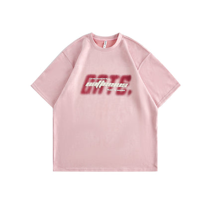 CATTEE Letter Puff Print Tee