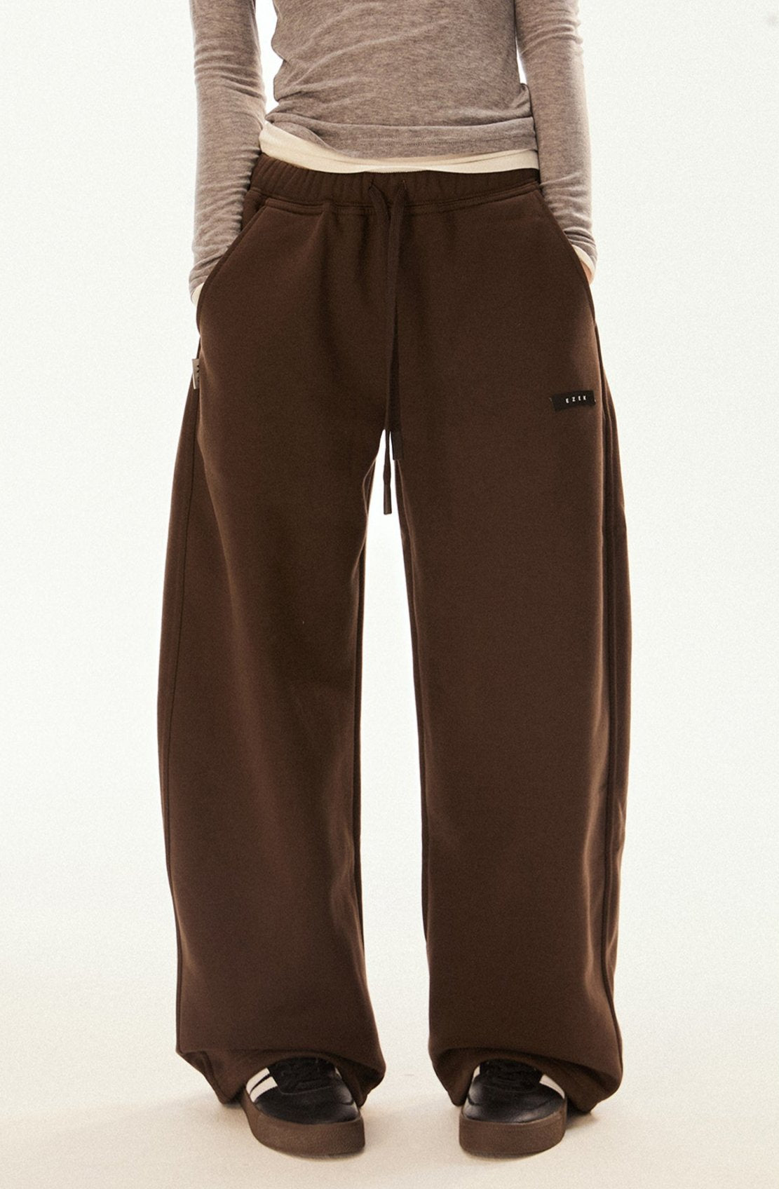 Vintage Knife-Cut Jogger Sweatpants