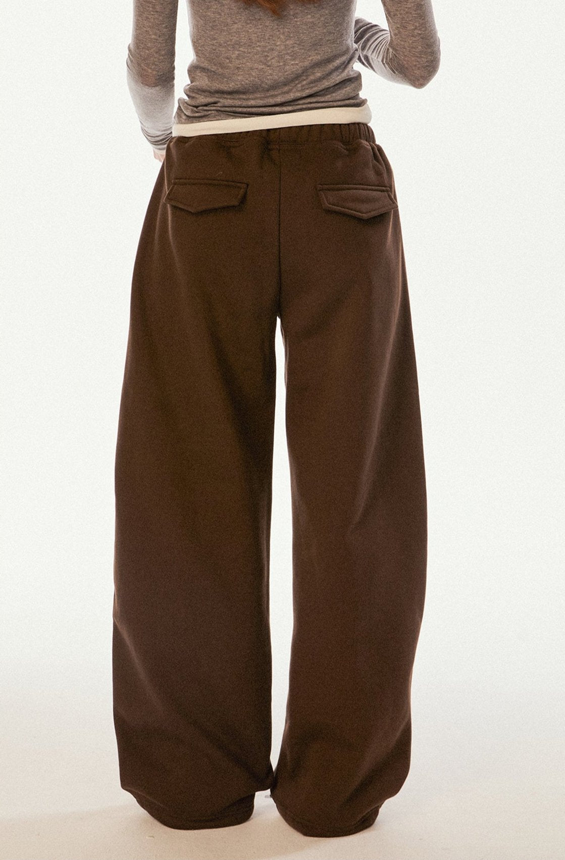 Vintage Knife-Cut Jogger Sweatpants