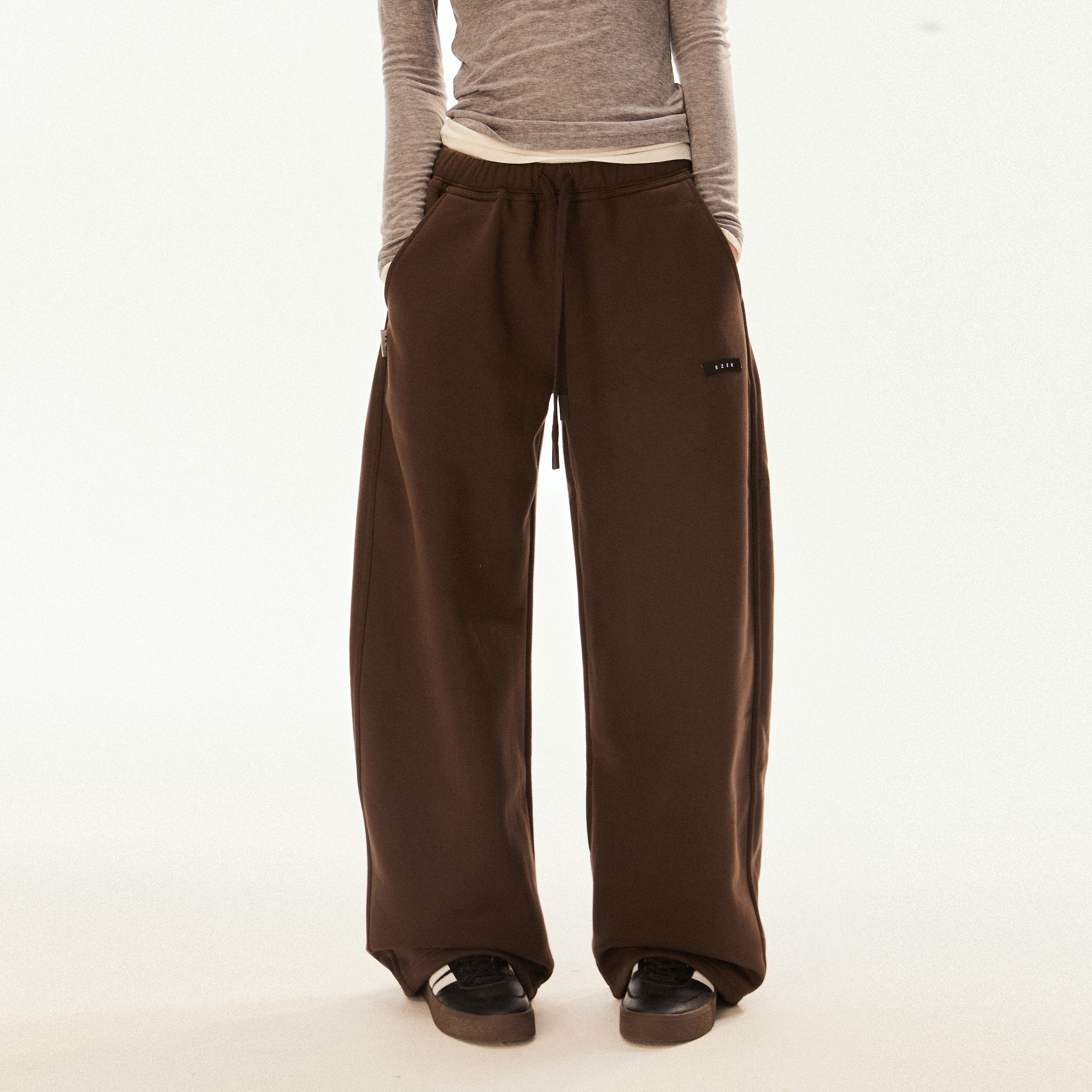 Vintage Knife-Cut Jogger Sweatpants