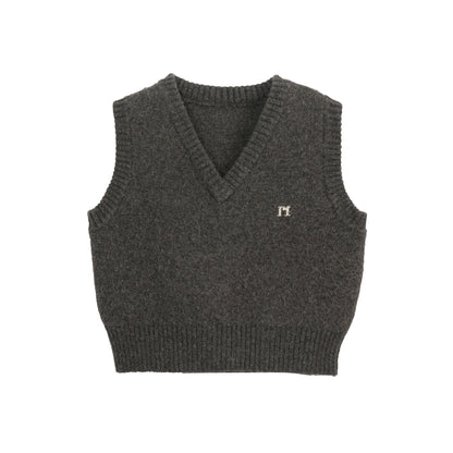 Vintage Preppy Knit Vest