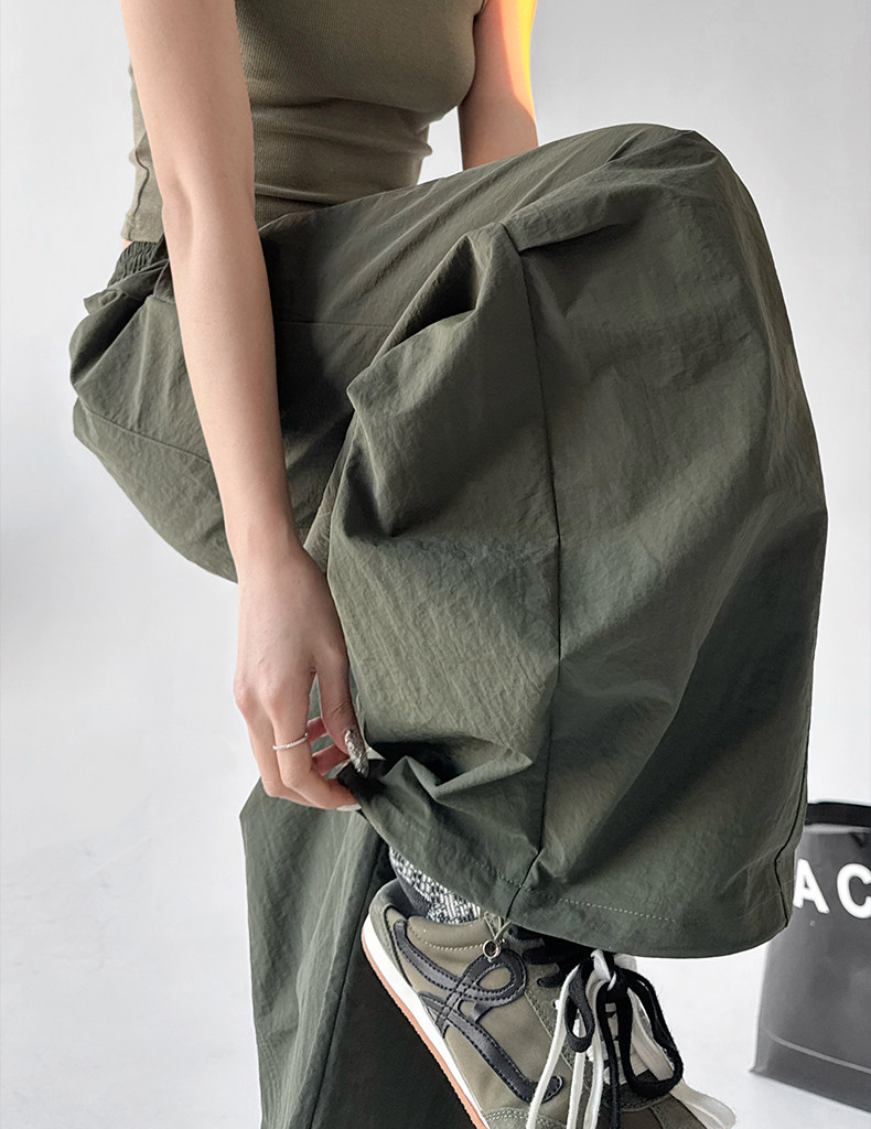 Dopamine Wide-Leg Parachute Pants - CT785