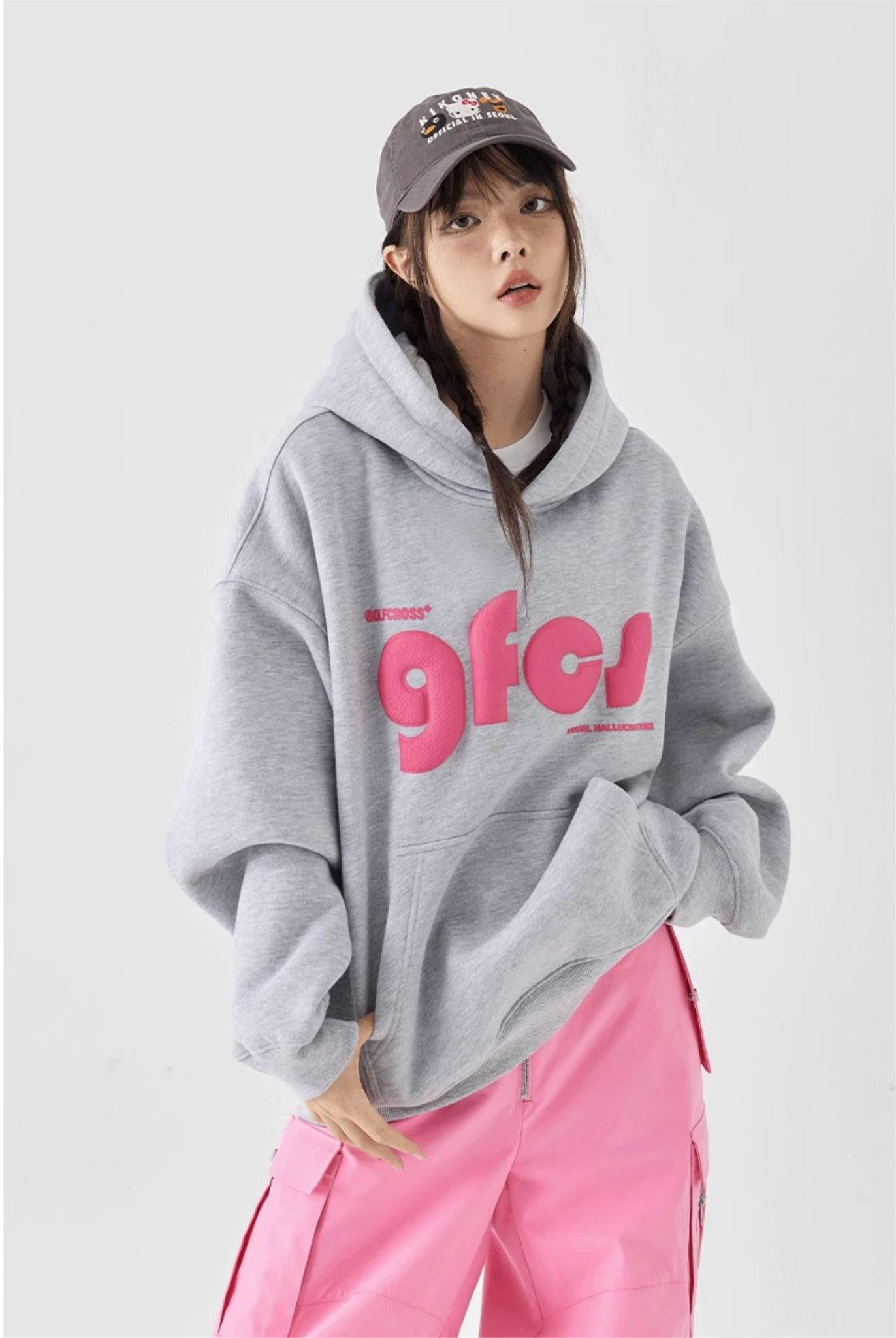 GFCS Letter Puff Print Hoodie