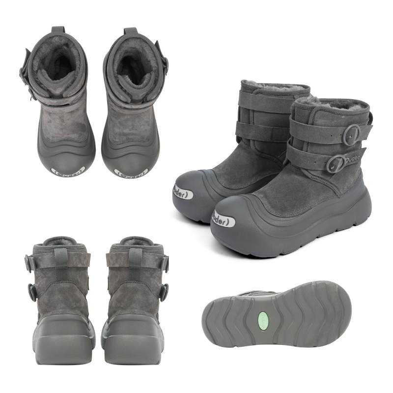 OUDER Smiler Snow Boots Gray