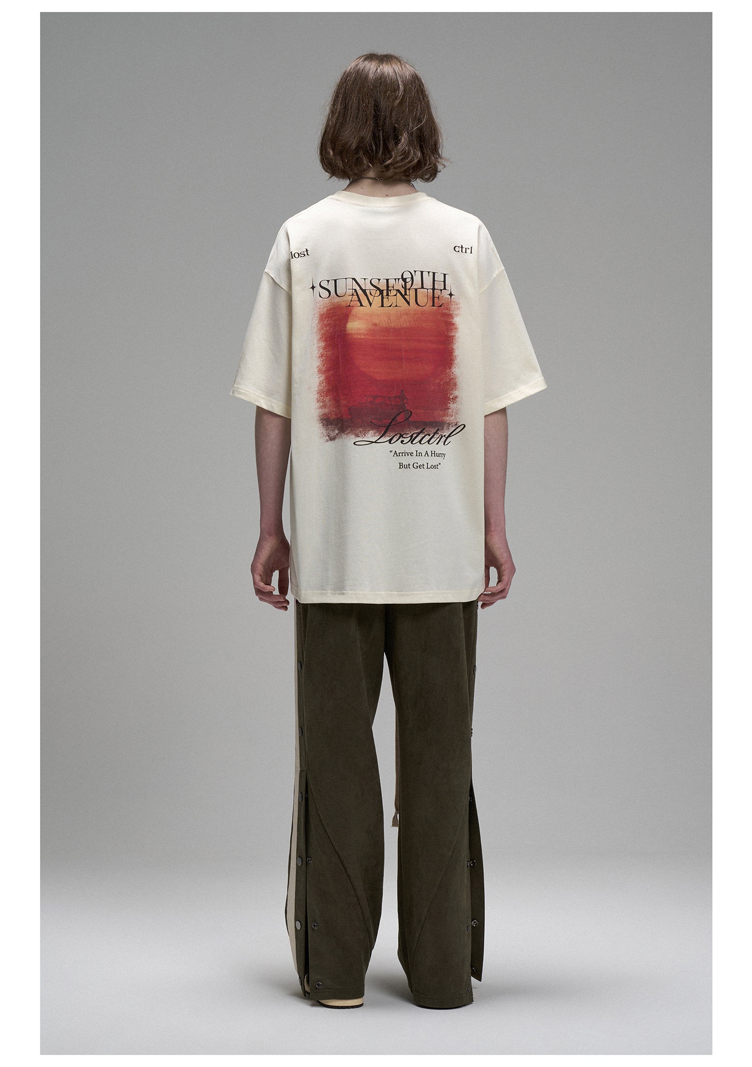 LOSTCTRL Sunset Print Tee