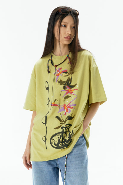 Ink Vase Print Tee