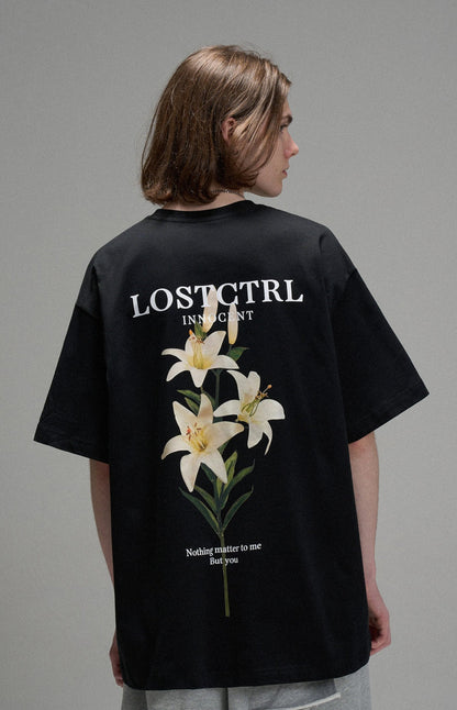 LOSTCTRL Lily Printing Tee