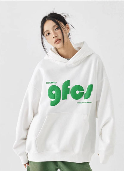 GFCS Letter Puff Print Hoodie