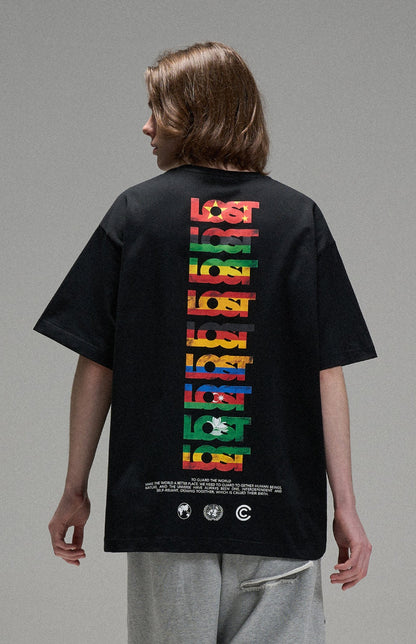 LOSTCTRL LOVE AND PEACE Printed Tee