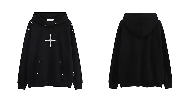 CT Star Logo Embroidered Hoodie