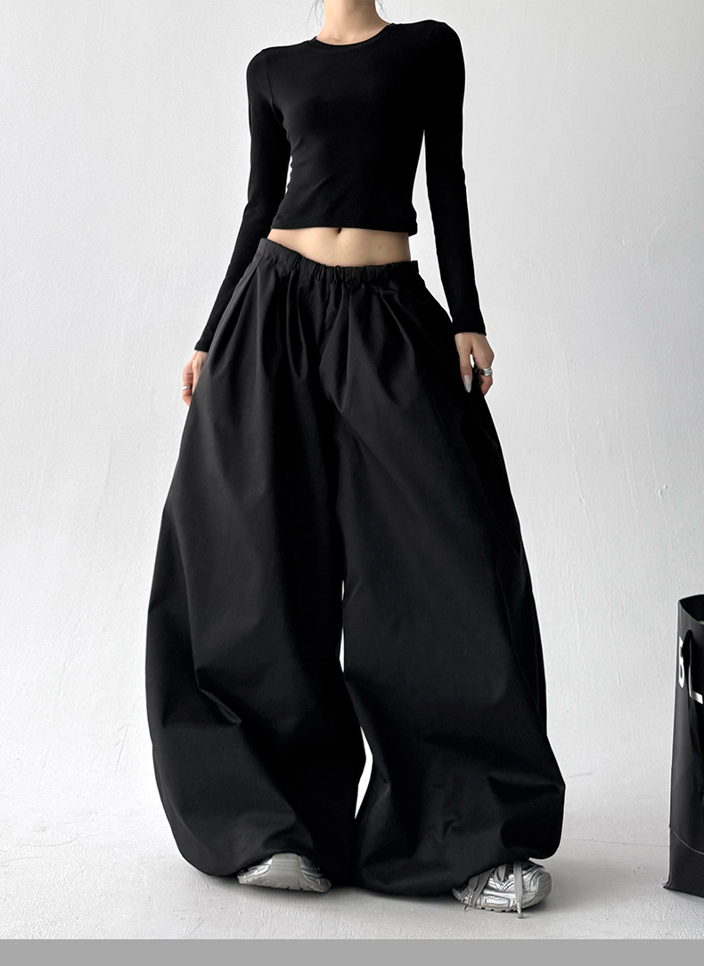 Ultra Wide‑Leg Puff Pants