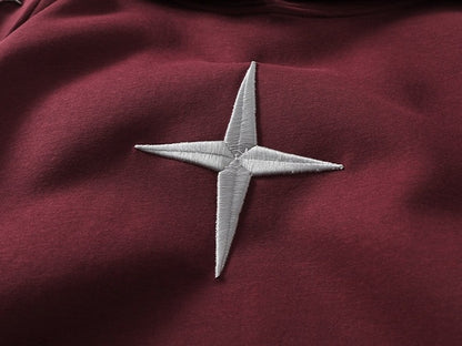 CT Star Logo Embroidered Hoodie