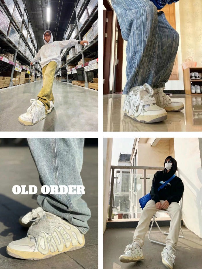 Old Order Skater 001 Retro Sneaker White