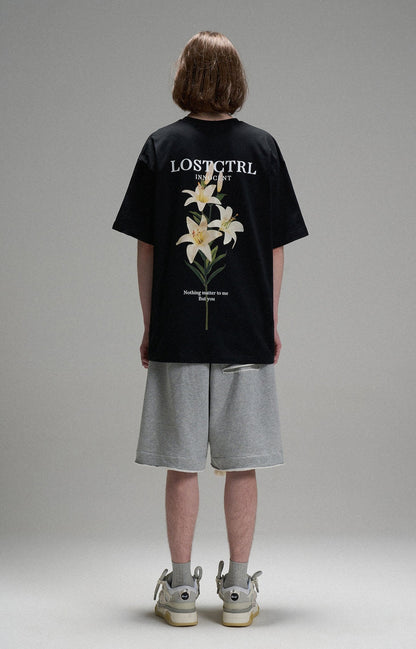 LOSTCTRL Lily Printing Tee