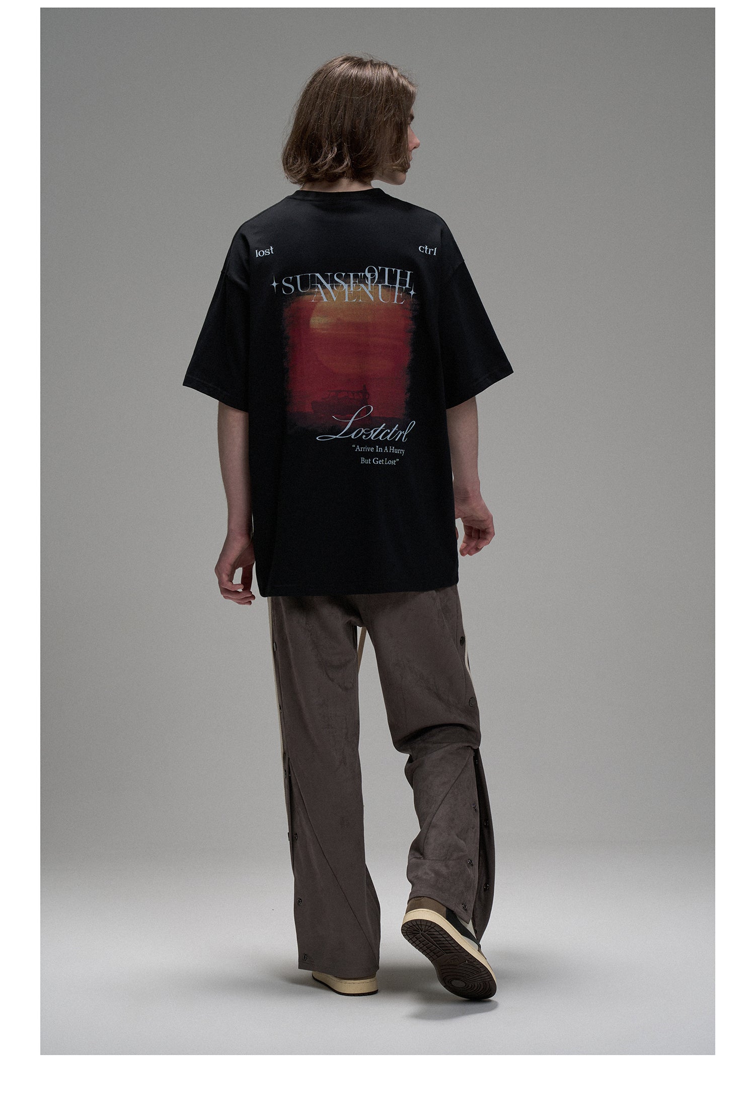 LOSTCTRL Sunset Print Tee