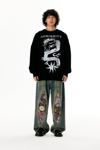 Loong Print Sweatshirt