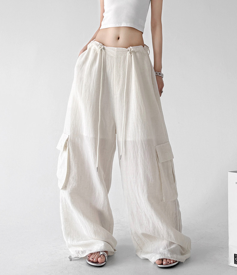 Slouchy Side Pocket Cargo Pants - CT8112