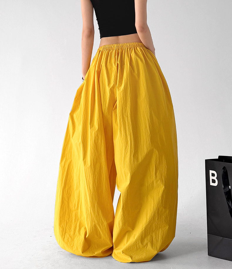Flowy Balloon Wide Leg Pants - CT66174