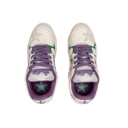 KAALIXTO Purple Star Sneakers