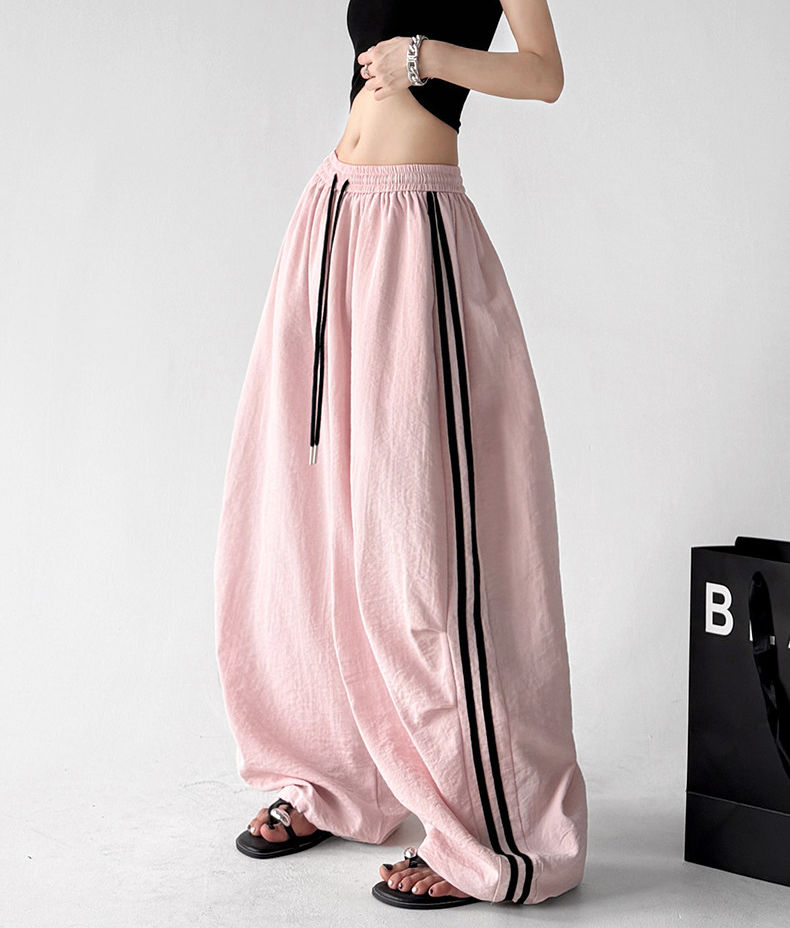 Side Stripe Wide Leg Pants - CT66171