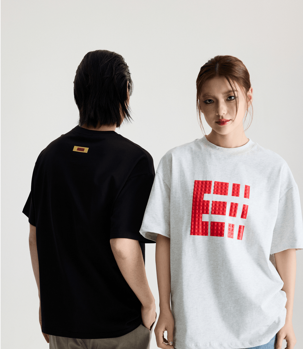 3D Brick E Graphic Tee - COPPING THREADS - Coldstone
