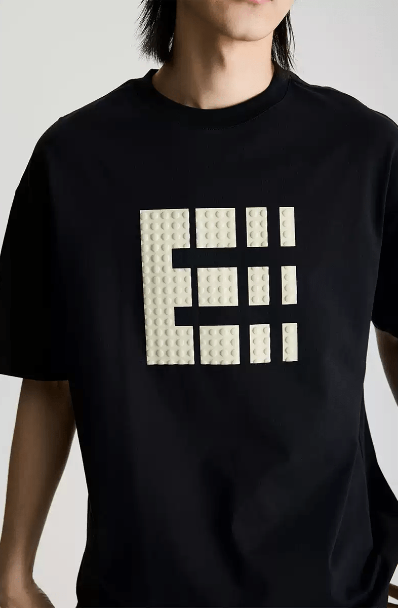 3D Brick E Graphic Tee - COPPING THREADS - Coldstone