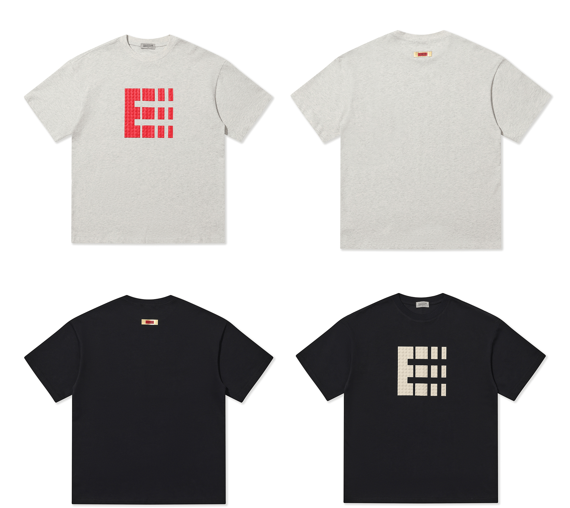 3D Brick E Graphic Tee - COPPING THREADS - Coldstone