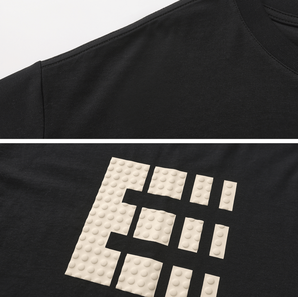 3D Brick E Graphic Tee - COPPING THREADS - Coldstone