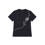 3D Floral Embroidery Tee - COPPING THREADS - RAPPEYE