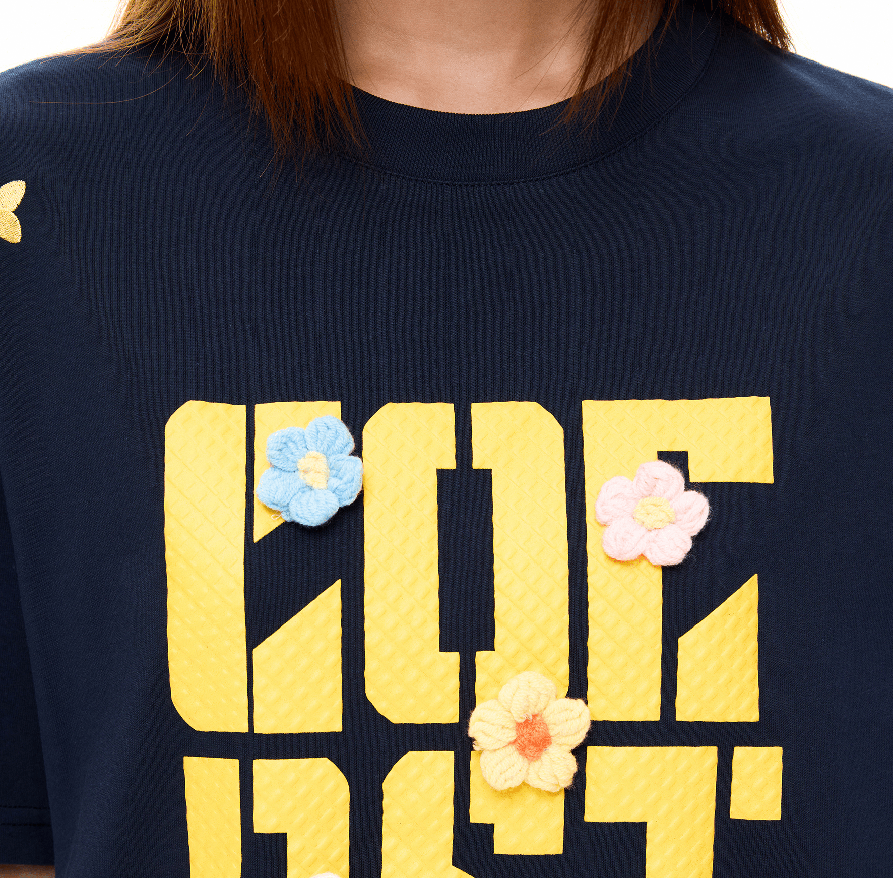 Retro #86 Besticktes Jersey-T-Shirt Zweitbild