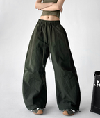 Dopamine Wide-Leg Parachute Pants - CT785