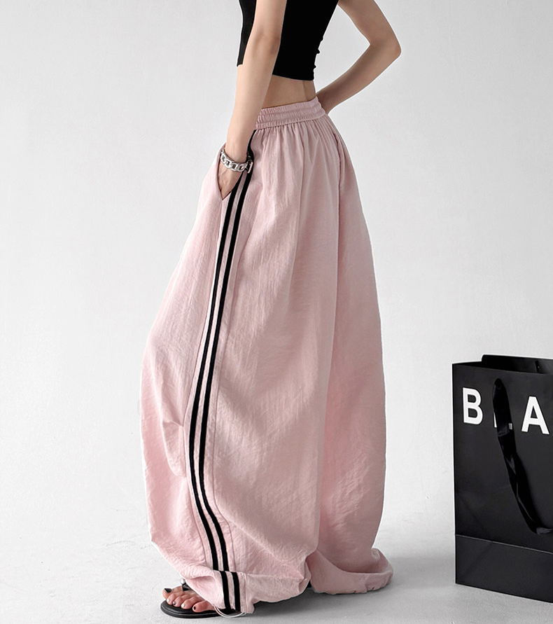 Side Stripe Wide Leg Pants - CT66171