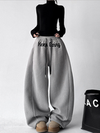 Sherpa Fleece Drawstring Sweatpants