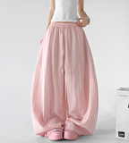 Linen Blend Extra Wide Leg Pants - CT66120