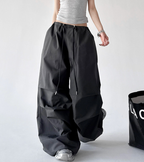 Essential Wide-Leg Parachute Pants – CT5261