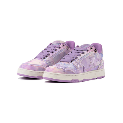 KAALIXTO Starry Purple Star Sneakers