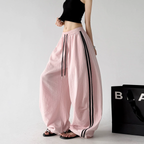 Side Stripe Wide Leg Pants - CT66171