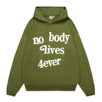 4ever Letter Puff Print Hoodie - COPPING THREADS - CT Select