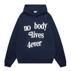 4ever Letter Puff Print Hoodie - COPPING THREADS - CT Select