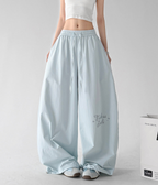 Wide Leg Parachute Cargo Pants - CT66130