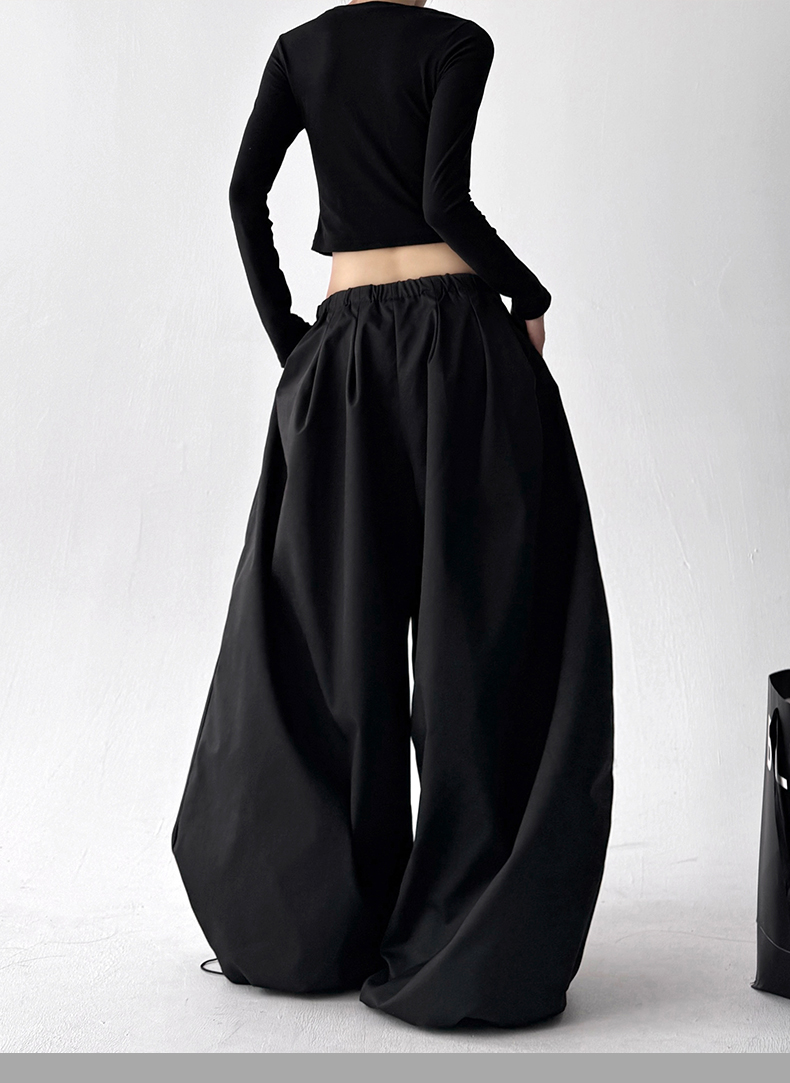 Ultra Wide‑Leg Puff Pants