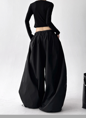 Ultra Wide‑Leg Puff Pants