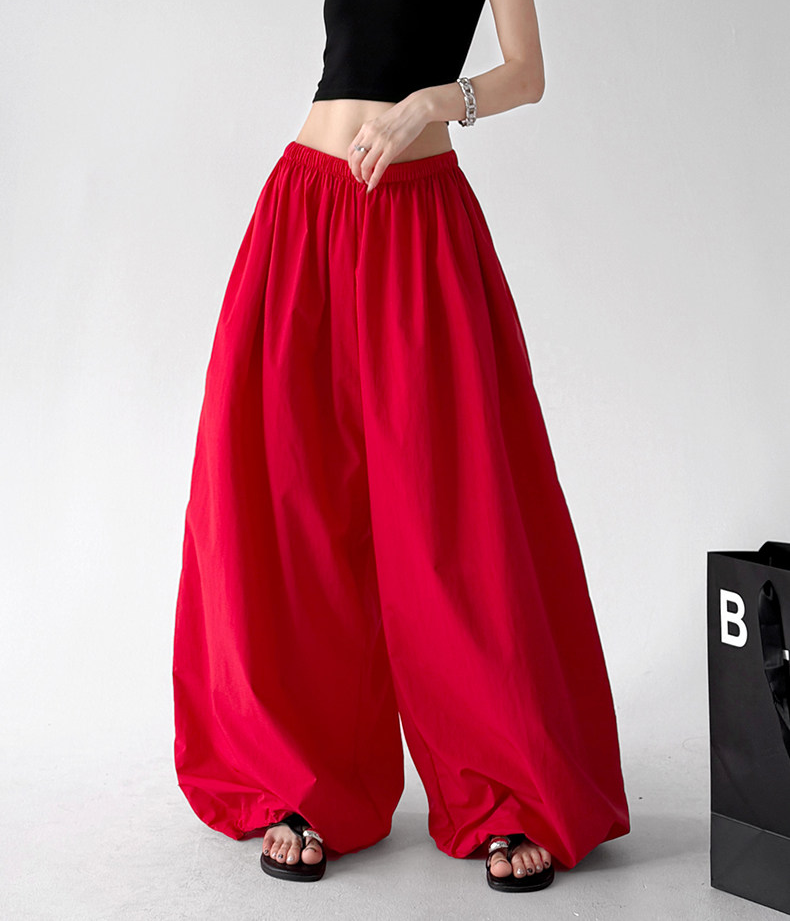 Flowy Balloon Wide Leg Pants - CT66174