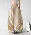 Quick-Dry Wide Leg Parachute Pants - CT66137