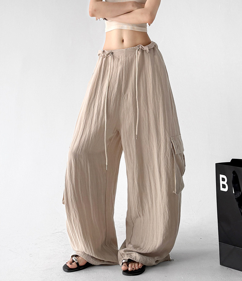 Slouchy Side Pocket Cargo Pants - CT8112
