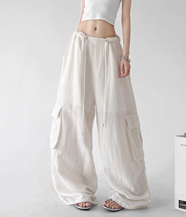 Slouchy Side Pocket Cargo Pants - CT8112