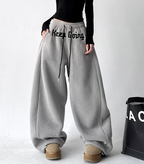 Sherpa Fleece Drawstring Sweatpants
