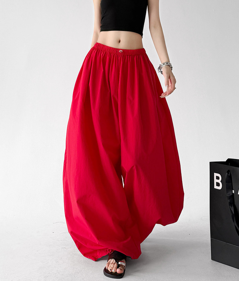 Flowy Balloon Wide Leg Pants - CT66174